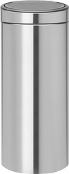 Brabantia Touch Bin 30 Liter Matt Steel Fingerprint Proof
