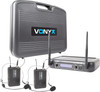 Vonyx WM73H (set met 2 headset microfoons)