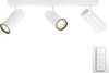 Philips Hue Buratto 3-Spot Wit met Dimmer