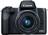 Canon EOS M50 Body Zwart + 15-45mm f/3.5-6.3 IS STM