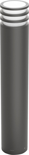 Philips Hue Lucca Pedestal Lamp White Black Low
