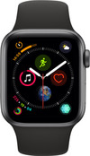 Apple Watch Series 4 40mm Space Gray Aluminium/Zwarte Sportband