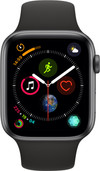 Apple Watch Series 4 44mm Space Gray Aluminium/Zwarte Sportband
