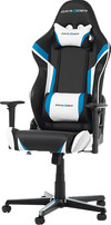 DXRacer Racing Gaming Chair Zwart/Blauw/Wit