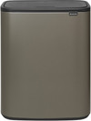 Brabantia Bo Touch Bin 2 x 30 Liter Platinum