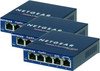 Netgear GS105GE 5-Poorts Gigabit Netwerk Switch 3 Pack