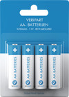 Veripart Oplaadbare NiMH AA-batterijen 4 stuks