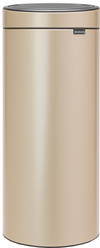 Brabantia Touch Bin 30L Metallic Gold