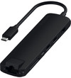 Satechi Type C Slim Multi-Port Ethernet Adapter Black