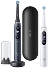Oral-B iO - 8n - Elektrische Tandenborstels Wit En Zwart, Duopack