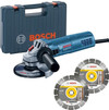 Bosch Professional GWS 880 + 2x diamantschijf