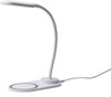 Soundlogic Bureaulamp met draadloze oplaadfunctie (Wit)