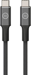BlueBuilt USB-C to USB-C Cable 1.5m Nylon Black