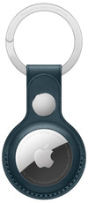 Apple AirTag Leren Sleutelhanger Baltisch blauw