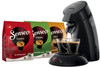 Philips Senseo Original HD6553/67 Black + 108 Coffee Pads