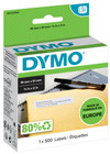 DYMO Verwijderbaar Etiket 19 x 51 mm 500 stuks