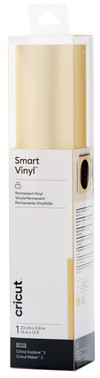 Cricut Smart Vinyl Permanent 33x366 Shimmer Goud