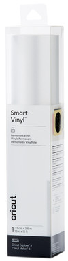 Cricut Smart Vinyl Permanent 33x366 Shimmer Zilver