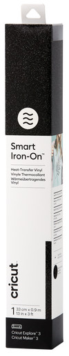 Cricut Smart Iron-on 33x91 Glitter Black
