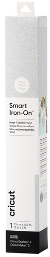 Cricut Smart Iron-on 33x91 Glitter Silver