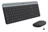 Logitech MK470 Slim Draadloos Toetsenbord en Muis Grijs QWERTY