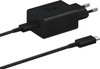 Samsung Super Fast Charging Oplader 45W + Usb C Kabel 1,8m Zwart Kunststof