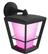 Philips Hue Econic muurlamp White and Color Zwart hangend