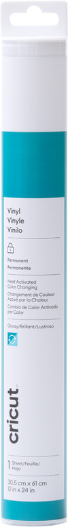 Cricut Color Changing Vinyl (Hot) Permanent Blue 30x60cm