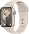 Apple Watch Series 9 41mm Starlight Aluminium Sportband M/L