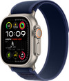 Apple Watch Ultra 2 4G 49mm Zilver Trail Band Blauw S/M