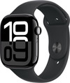 Apple Watch Series 10 46 mm Schwarz Sportarmband S/M