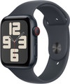 Apple Watch SE 2024 4G 44mm Midnight Sportband M/L