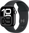Apple Watch Series 10 42 mm Schwarz Sportarmband M/L