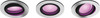 Philips Hue Centura inbouwspot White and Color - rond - Aluminium - 3-pack