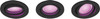Philips Hue Centura Recessed Spot Light White and Color - Round -  Black - 3-pack