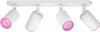 Philips Hue Fugato Mounted Spot Light White and Color - White - 4-spots