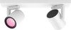 Philips Hue Argenta Mounted Spot Light White and Color - White - 2-spots