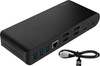 BlueBuilt DisplayLink Docking Station Pro met USB-C zwart