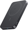 Anker MagGo Slim Draadloze Powerbank met MagSafe en Qi2 10.000 mAh met Snelladen Zwart