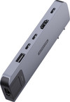 Sitecom MacBook Air Multiport Hub 6 in 2 Grijs