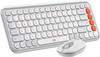 Logitech Pop Icon Combo toetsenbord en muis set Wit