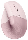 Logitech Lift Verticale Ergonomische Muis Roze