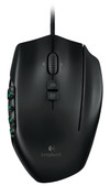Logitech G600 MMO Gaming Mouse Zwart