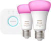Philips Hue White and Color Starter Pack met 2 lampen + Bridge