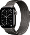 Apple Watch Series 11 Cellular 42mm Titanium  Slate Milanese Band