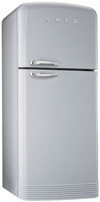 SMEG FAB50X Zilvermetallic