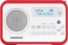 Sangean DPR-67 Rood