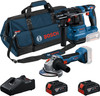 Bosch Professional GBH 18V-22 + GWS 18V-8 Combiset
