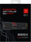 SANDISK Optimus GX PRO 850X 4TB Heatsink NVMe SSD