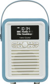 View Quest Retro Mini DAB+ Bluetooth Lichtblauw
